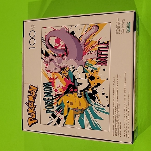 (J6) Pokémon battle jigsaw puzzle 100 piece - Picture 2 of 3